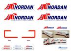 Vrachtauto decal 1:50 Nordan Transport en Spedition Volvo FH, Verzenden, Nieuw, Bus of Vrachtwagen, Overige merken