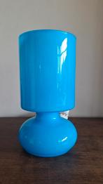 Vintage Ikea Lykta mushroom tafellamp, kleur blauw., Ophalen of Verzenden, Zo goed als nieuw, Minder dan 50 cm