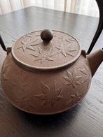 9866 Prachtige gietijzeren theepot van Iwachu – 0,8 liter., Overige materialen, Overige typen, Nieuw, Ophalen of Verzenden