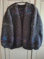 Nieuw handgemaakt mohair vest, grote maat, Zwart, Maat 46/48 (XL) of groter, Nieuw, Ophalen of Verzenden
