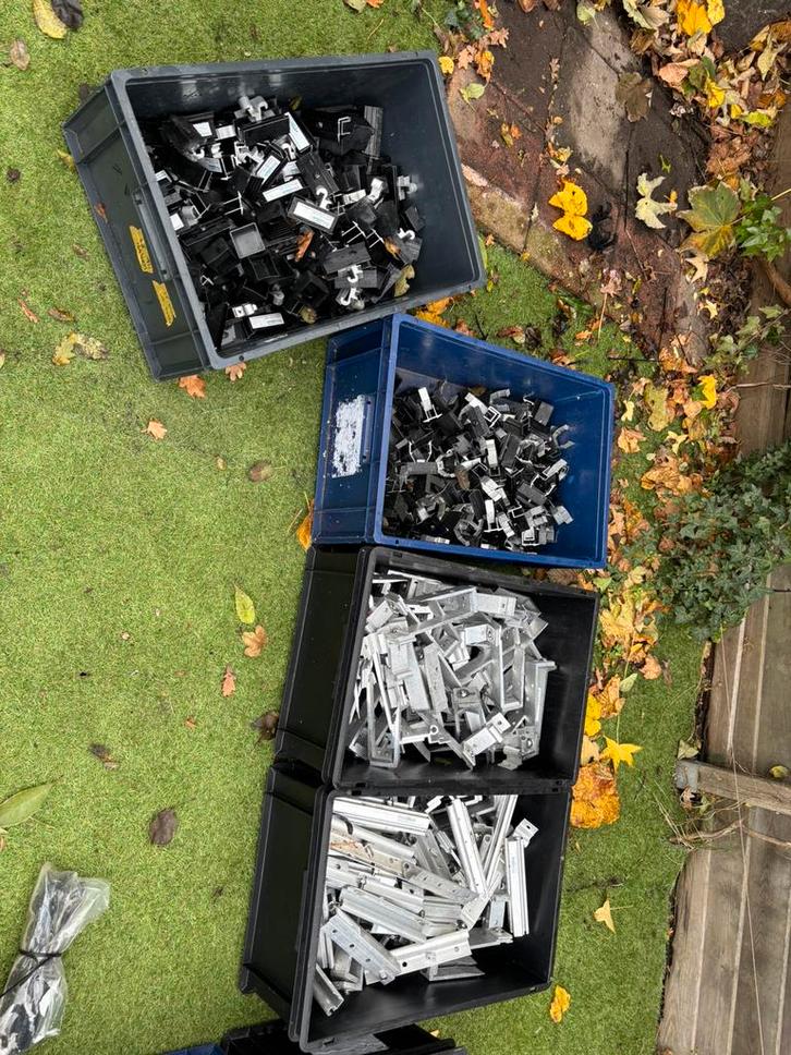 Allimex , solar construct onderconstructie diverse, Doe-het-zelf en Verbouw, IJzerwaren en Bevestigingsmiddelen, Zo goed als nieuw