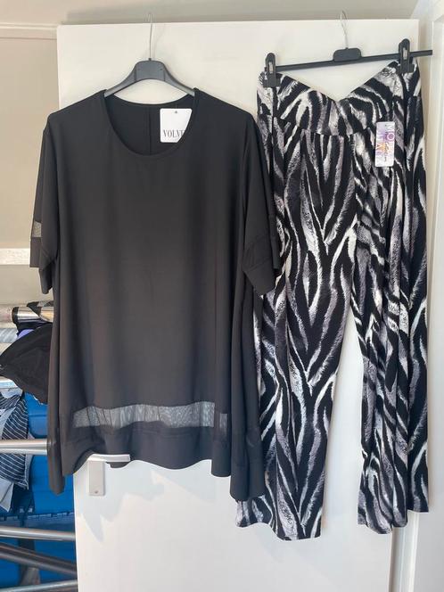 Nieuwe 2 delige set;Alijn tuniek en zomerbroek NU €35 op=op, Kleding | Dames, Grote Maten, Nieuw, Overige typen, Zwart, Verzenden
