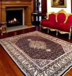 Perzisch tapijt handgeknoopt Bidjar Oosters vloerkleed, Gebruikt, Bruin, 200 cm of meer, Ophalen of Verzenden