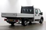 Peugeot Boxer 2.2 BlueHDi 140pk D.C. Open Laadbak Trekhaak 3, Voorwielaandrijving, Gebruikt, Euro 6, 4 cilinders
