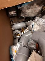 Diverse PVC buizen, stopkranen en fittingen, Doe-het-zelf en Verbouw, Buizen en Afvoer, Ophalen, Bochten, Pvc, Nieuw