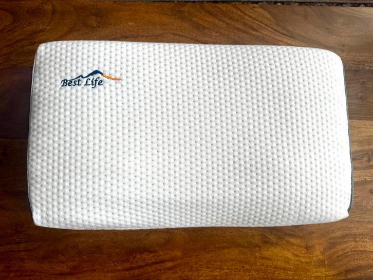 Best life hoofdkussen nekklachten - ergonomisch traagschuim, Huis en Inrichting, Woonaccessoires | Kussens, Zo goed als nieuw