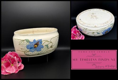 Art Deco jardinière Fayence fabriek Rijnland- K1A, Antiek en Kunst, Antiek | Keramiek en Aardewerk, Ophalen of Verzenden