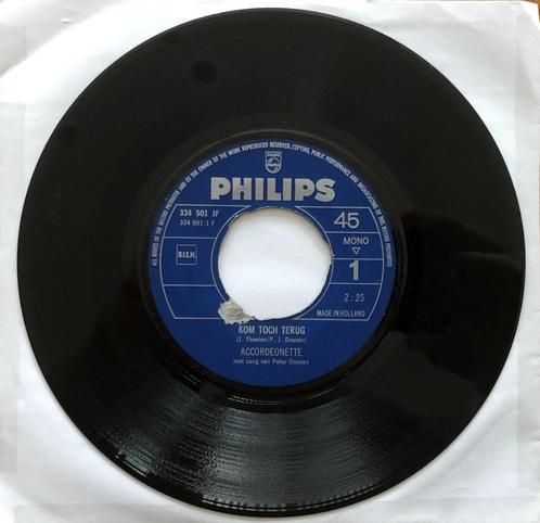 Accordeonette Single., Cd's en Dvd's, Vinyl Singles, Gebruikt, Single, Nederlandstalig, 7 inch, Verzenden
