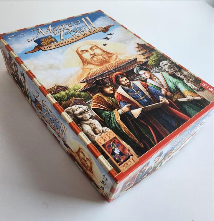 Marco Polo II: In Opdracht van de Khan, Hobby en Vrije tijd, Gezelschapsspellen | Bordspellen, Gebruikt, Drie of vier spelers