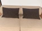 2 sierkussens van Design on stock (60*40), Ophalen, Zo goed als nieuw, Bruin, Vierkant