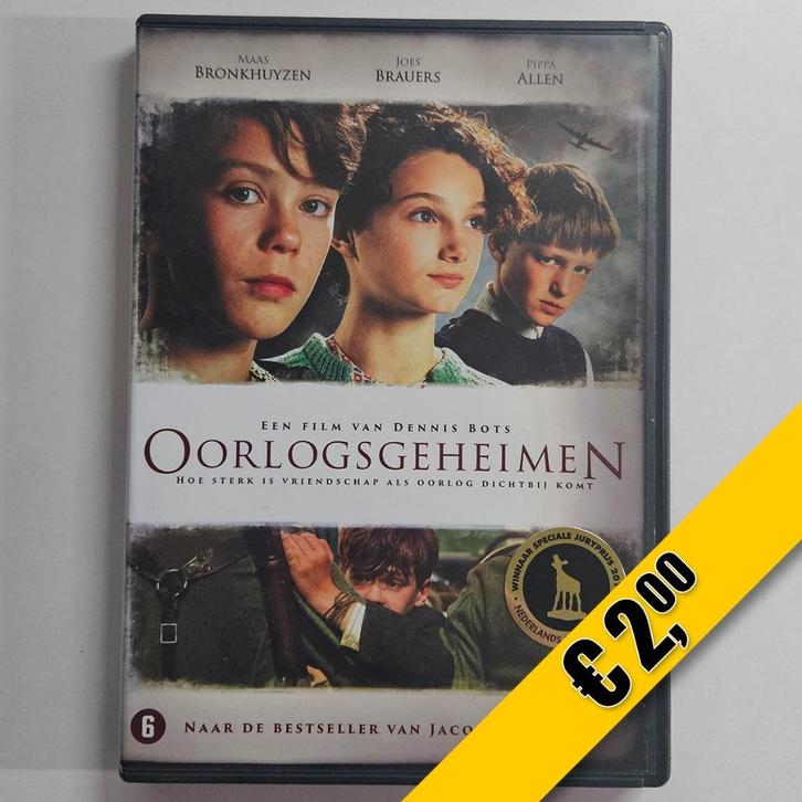 DVD - Oorlogsgeheimen, Cd's en Dvd's, Dvd's | Overige Dvd's, Gebruikt, Vanaf 6 jaar, Verzenden