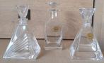 3 kristallen karafjes, Ophalen, Zo goed als nieuw, Parfumfles