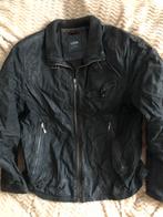 Leren jas - Maat 52 (d27), Kleding | Heren, Ophalen of Verzenden, Gedragen, Maat 52/54 (L), Zwart
