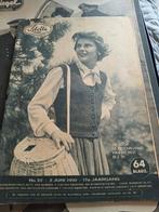 Setje oude Libelle De Spiegel en vrij Nederland uit 1950, Antiek en Kunst, Ophalen of Verzenden