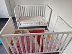 Twee ledikantjes, om te bouwen tot peuterbedjes., Kinderen en Baby's, Kinderkamer | Bedden, Ophalen, Gebruikt, Minder dan 140 cm