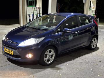 Ford Fiesta 1.6 TDCi 95PK Titanium Clima Cruise PDC Euro5 beschikbaar voor biedingen