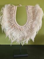 Originele Tribal schelpen ketting muur deco Indonesië, Verzenden