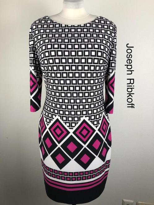 Joseph Ribkoff Jurk  (mt: 42) 19,4/8172, Kleding | Dames, Jurken, Zo goed als nieuw, Maat 42/44 (L), Zwart, Knielengte, Ophalen of Verzenden