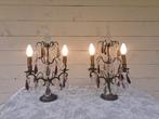 Antieke Staande Franse Girandoles, Antiek en Kunst, Ophalen of Verzenden