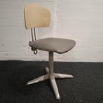 Vintage bureaustoel stoel verstelbaar, Huis en Inrichting, Bureaustoelen, Ophalen, Gebruikt, Overige kleuren, Bureaustoel