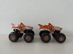 2x Hotwheels Monster Truck tiger shark Mc Donalds Hot Wheels, Kinderen en Baby's, Speelgoed | Speelgoedvoertuigen, Gebruikt, Ophalen of Verzenden