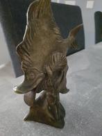 Beeld van Vis - brons hoog - 17,5 cm, Verzenden, Brons