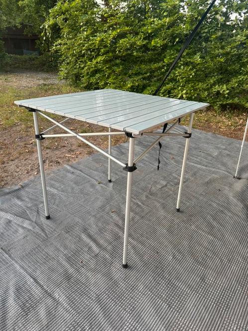 Camping tafel, Caravans en Kamperen, Kampeermeubelen, Gebruikt, Campingtafel, Ophalen
