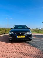Seat Leon 1.4 TSI ACT 110KW/150PK Dsg7 2015 Zwart, Auto's, 4 cilinders, Leon, Leder en Stof, Zwart
