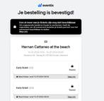 4 tickets Hernan Cattaneo at the beach Woodstock 2024, Twee personen