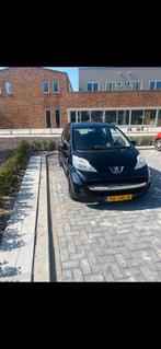 Peugeot 107 1.0 12V 3DR 2009 Zwart lpg G3, Auto's, Voorwielaandrijving, 801 kg, 4 stoelen, Origineel Nederlands