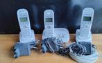 Panasonic KX-TG7323 Trio DECT Telefoon met Antwoordapparaat, Ophalen, Gebruikt, 3 handsets