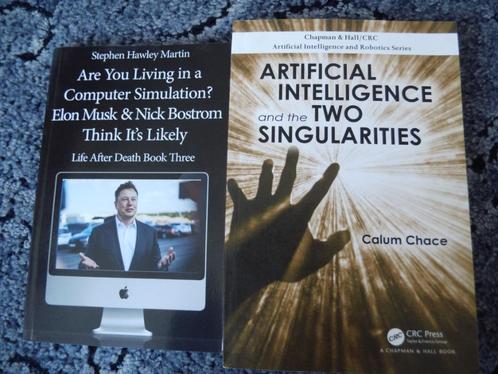 Nick Bostrom, Ray Kurzweil Singularity en AI  Artificial, Boeken, Esoterie en Spiritualiteit, Zo goed als nieuw, Achtergrond en Informatie