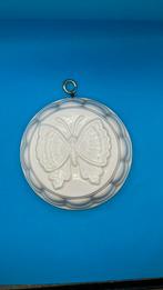 Puddingvorm steengoed geglazuurd, vlinder., Antiek en Kunst, Curiosa en Brocante, Ophalen of Verzenden