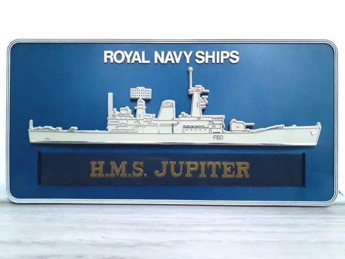 Royal Navy Ships H.M.S.Jupiter plaat, Verzamelen, Militaria | Algemeen, Ophalen of Verzenden