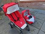 easywalker rood 4 wielen, Kinderen en Baby's, Kinderwagens en Combinaties, Overige merken, Luchtbanden, Gebruikt, Combiwagen