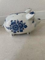 Delfsblauw spaarvarken, Antiek en Kunst, Verzenden