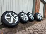 16 inch 5x112 Michelin winterbanden Mercedes / Audi, Ophalen, Gebruikt, 16 inch, Banden en Velgen