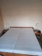 2 losse M-line matrassen, lattenbodems & bedombouw), Ophalen, Gebruikt, 90 cm, Tweepersoons