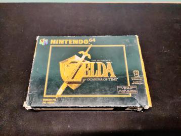 Zelda Ocarina of Time N64 - Compleet, getest en werkend beschikbaar voor biedingen