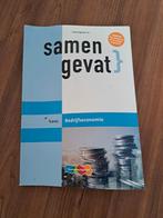 Samengevat Bedrijfseconomie HAVO, Ophalen of Verzenden, Gelezen, HAVO, Bedrijfseconomie of M&O