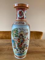Prachtige Chinese grote vaas, Minder dan 50 cm, Glas, Ophalen of Verzenden, Zo goed als nieuw
