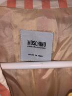 Moschino Jasje - gestreept met bloem maat 42 NIEUW STAAT, Maat 38/40 (M), Wit, Ophalen of Verzenden, Zo goed als nieuw