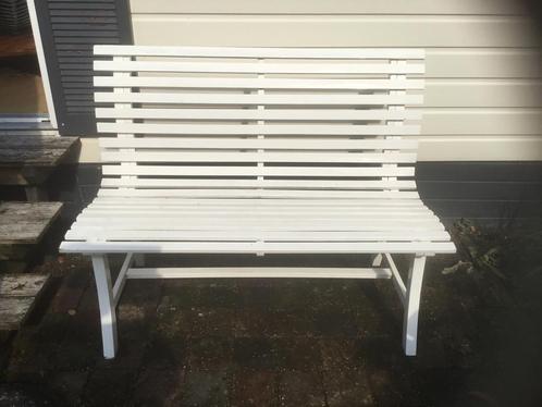 Tuinbankje, lattenbankje., Tuin en Terras, Tuinbanken, Gebruikt, Hout, Ophalen