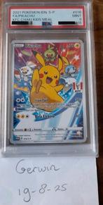 Pikachu KFC graded 9 pokémonkaart, Ophalen of Verzenden, Zo goed als nieuw, Losse kaart