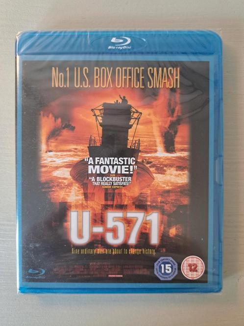 U-571 Blu-ray - Nieuw (import zonder NL ondertitels), Cd's en Dvd's, Blu-ray, Nieuw in verpakking, Actie, Ophalen of Verzenden