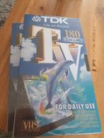 2 Nieuwe Ongeopende TDK VHS Videobanden, Cd's en Dvd's, VHS | Film, Alle leeftijden, Ophalen of Verzenden, Nieuw in verpakking