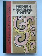 Modern Mongolian Poetry 1921~1986 Mongoolse Poezie, Ophalen of Verzenden, Gelezen, Meerdere auteurs