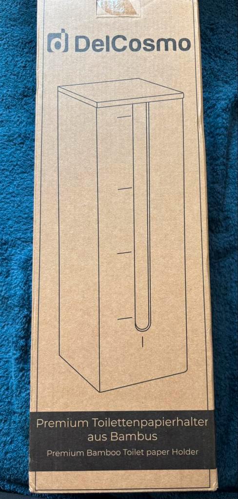 NIEUW DelCosmo toiletpapier houder, Huis en Inrichting, Overige Huis en Inrichting, Nieuw, Ophalen of Verzenden