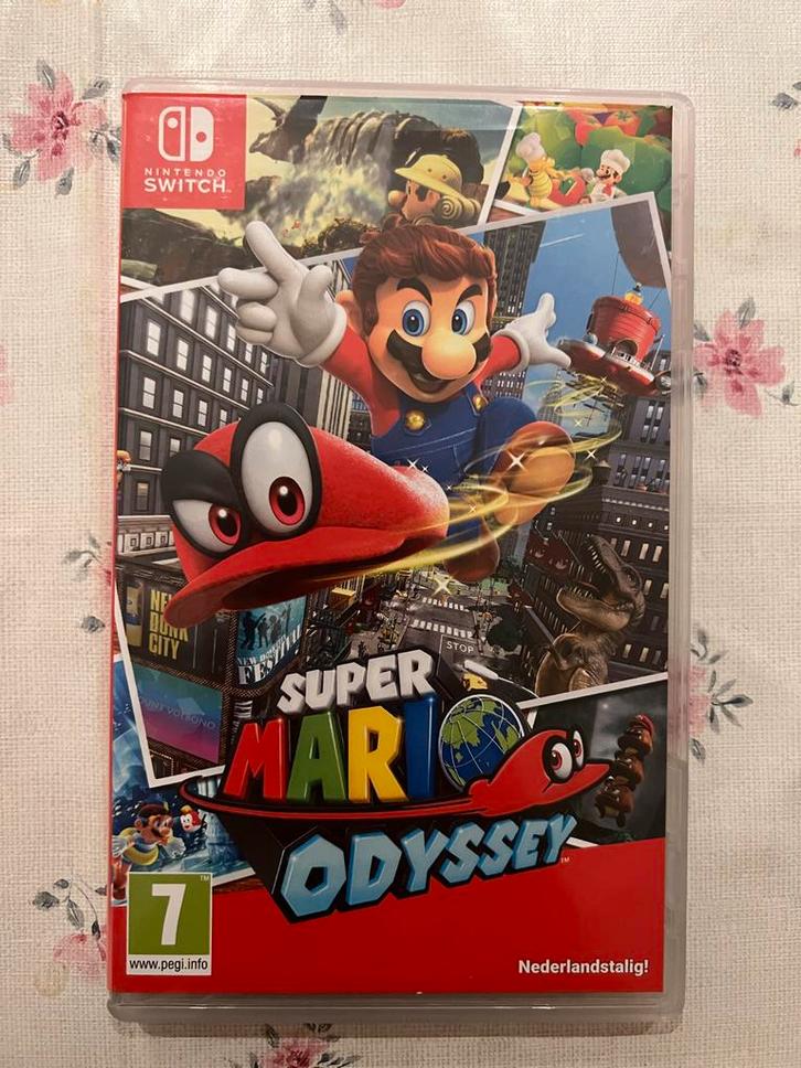Super Mario Odyssey - Nintendo Switch, Spelcomputers en Games, Games | Nintendo Switch, Zo goed als nieuw, Platform, 1 speler