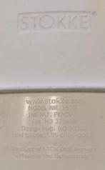 Kinderzitje voor op Stokke stoel wit, Ophalen, Zo goed als nieuw, Meegroeistoel